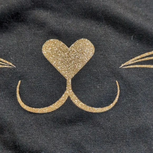 NWT The Children's Place Girl's 2 Piece Cat/Cheetah/Leopard Print Pajamas/PJs - Picture 2 of 8